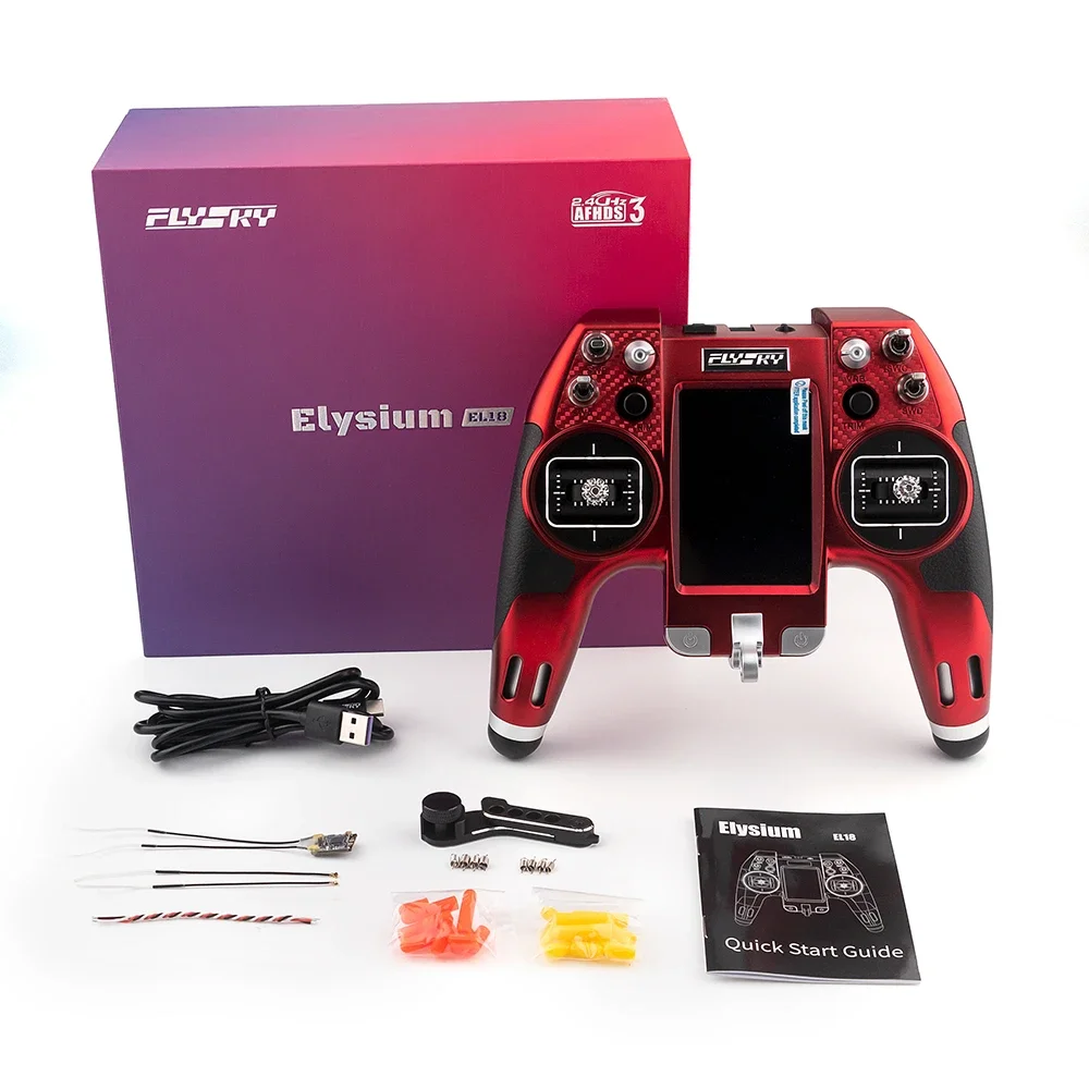 Flysky El18 Radio Transmitter - Pemancar Radio FLYSKY EL18 2.4G AFHDS3