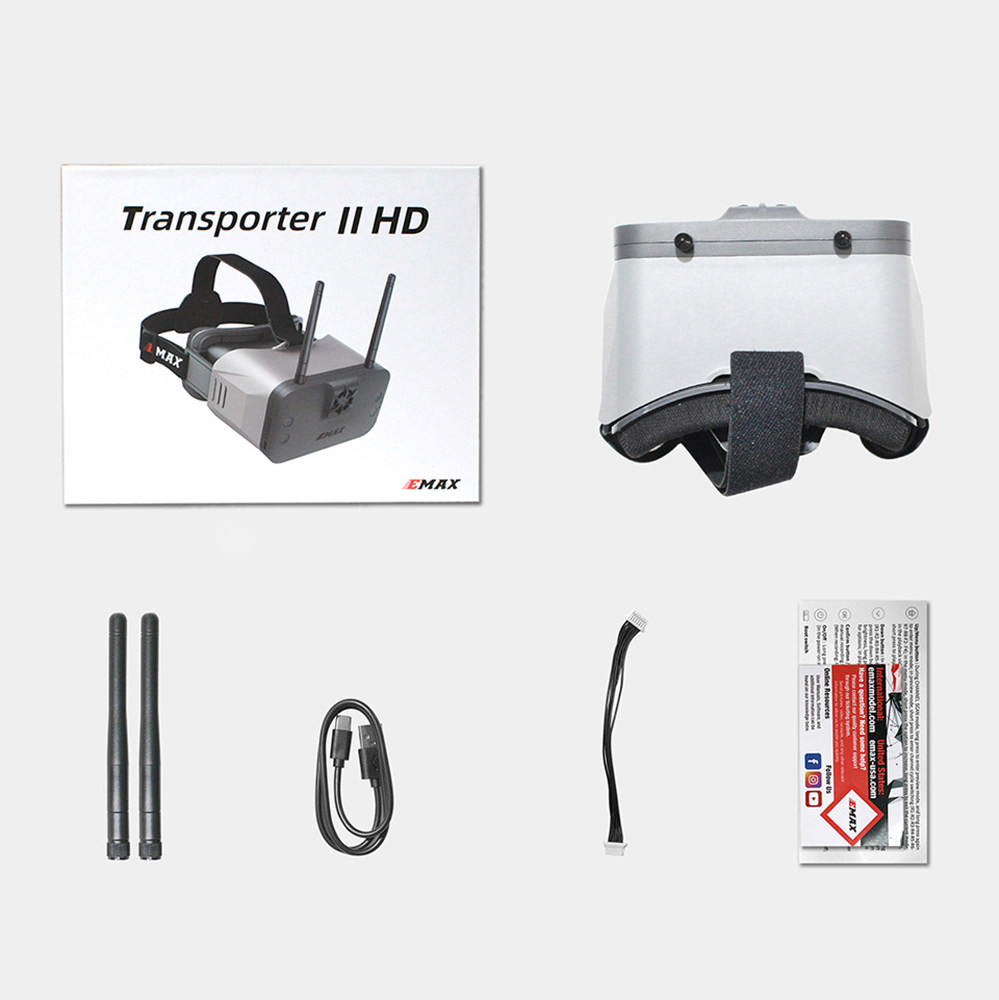 Kacamata FPV Digital EMAX Tran - Hdzero Goggles Fpv Digital Hd ulasan dan harga