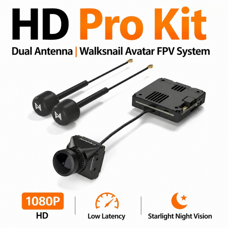 Walksnail Avatar HD Pro Kit Du - Walksnail Avatar Hd Pro Kit ulasan dan harga