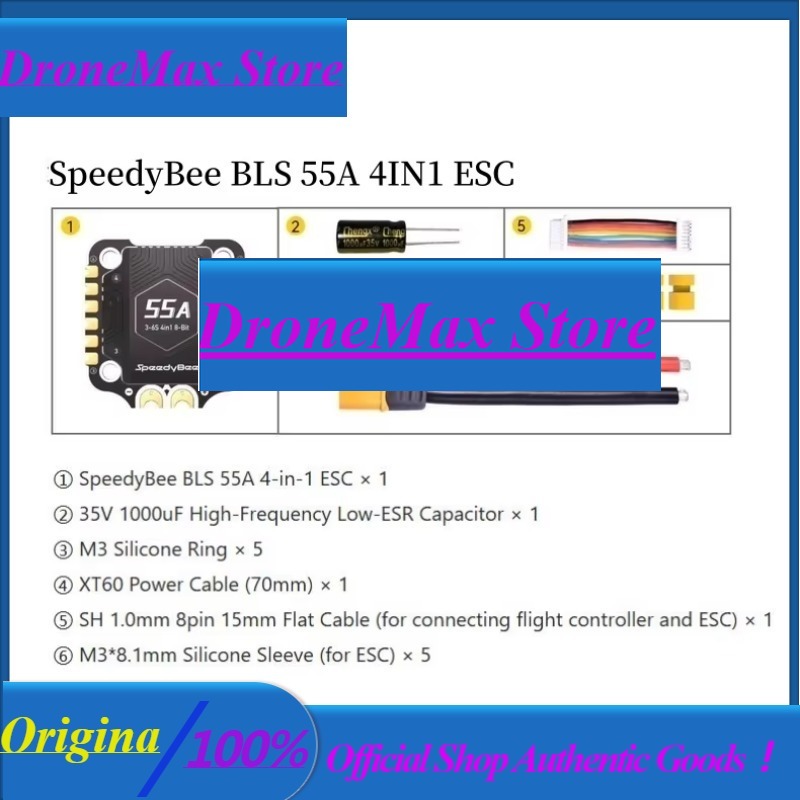 DroMa1pcs/lot BARU Speedybee F - Speedybee F405 V4 Bls 55A Stack ulasan dan harga